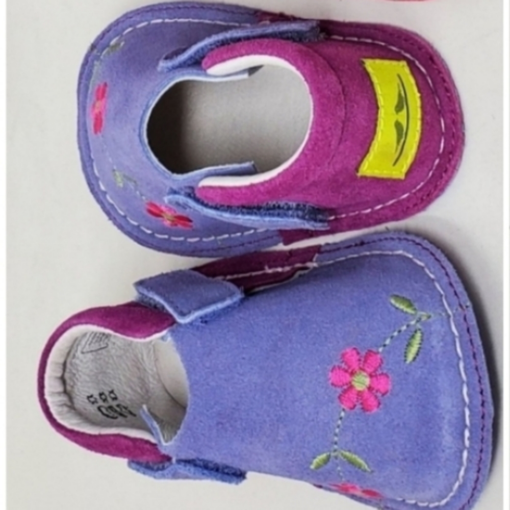 COPY - Pipit infant leather shoe lilac…